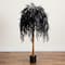 4ft. Artificial Halloween Black Willow Tree